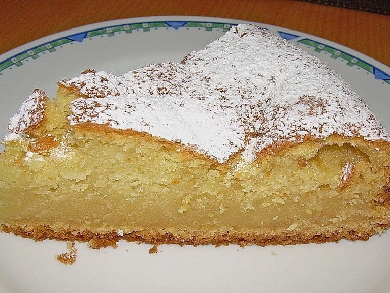 Ein Vanillepudding Kuchen fürs Wochenende