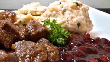 Hirschgulasch nach Omas Rezept