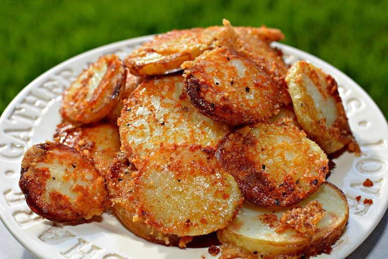 Knusprige Amerikanische Parmesankartoffeln