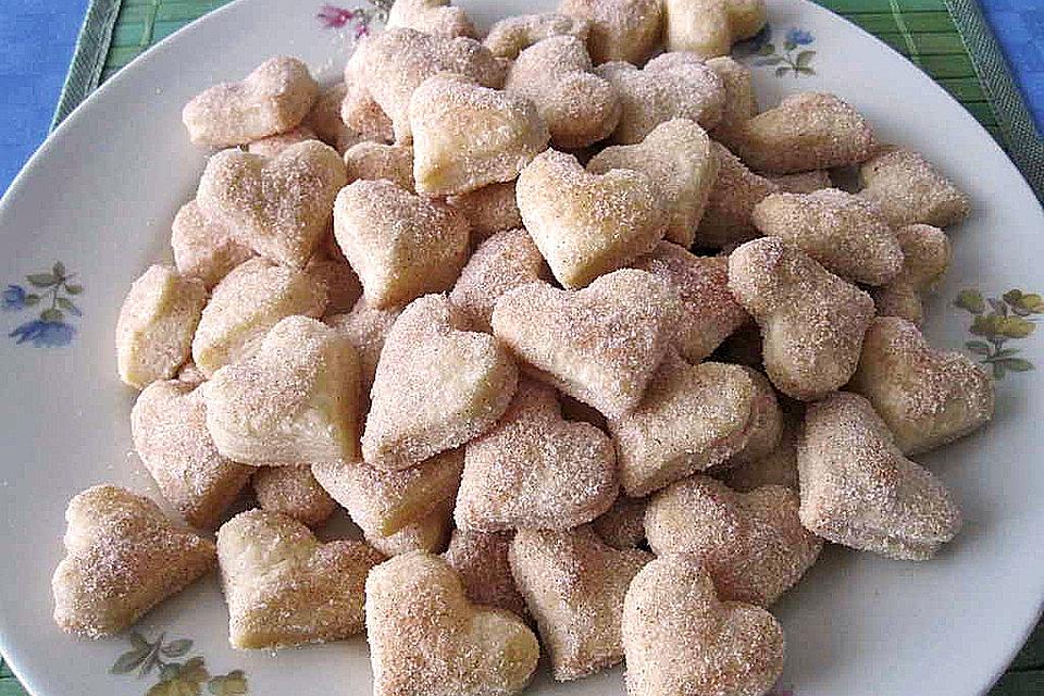 Omas Rahmplätzchen mit nur 3 Zutaten