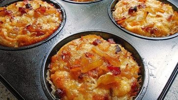 Zwiebelkuchen – Muffin