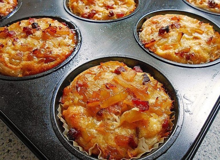 Zwiebelkuchen – Muffin