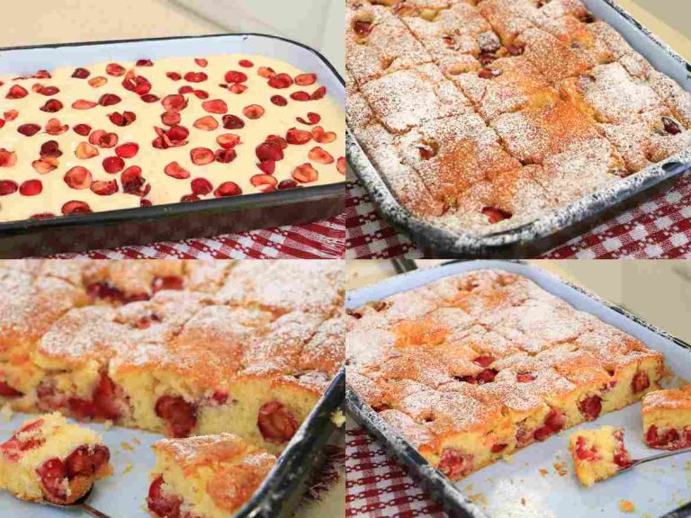 Großmutters Kirschkuchen der im Mund schmilzt!