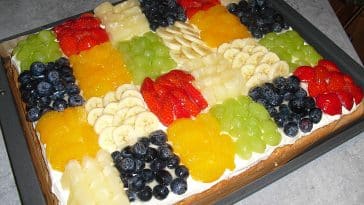 Obstkuchen – Patchwork Kuchen