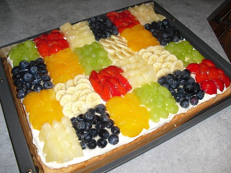 Obstkuchen – Patchwork Kuchen