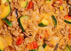 Selbst gemachtes Thai Curry, ich könnt mich reinlegen