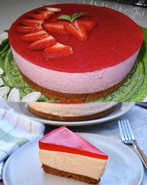 Erdbeermousse Torte – Fruchtige sommerliche Torte für viele Gelegenheiten