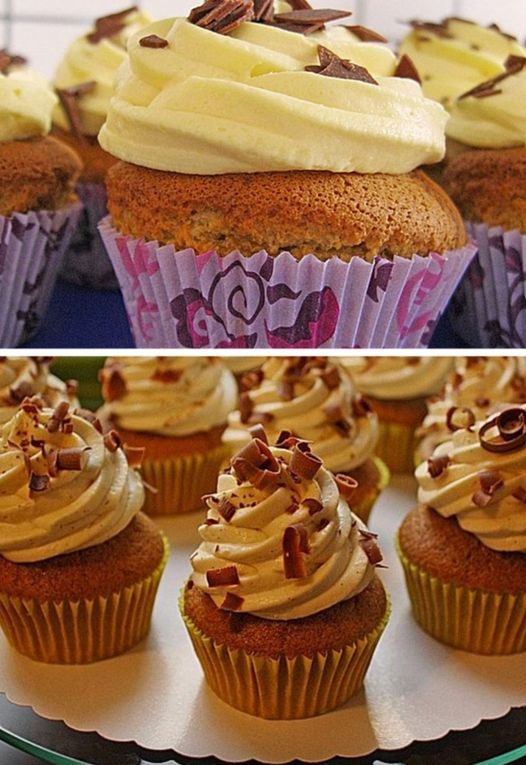 Tiramisu – Cupcakes mit Mascarponecreme