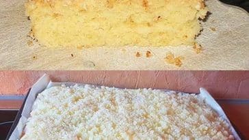 Zergeht auf der Zunge, Wattekuchen mit Vanillepudding