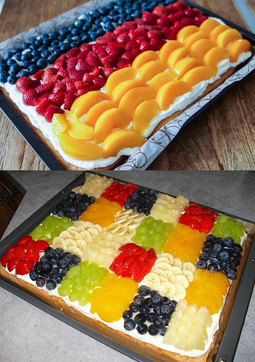 Obstkuchen, einfach und lecker