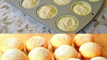 Ich bin in die verliebt! - Quark Muffins mit Vanillepudding, schmelzen im Mund