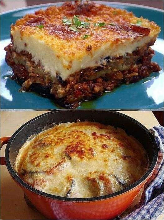 Kartoffel-Moussaka mit Hackfleisch