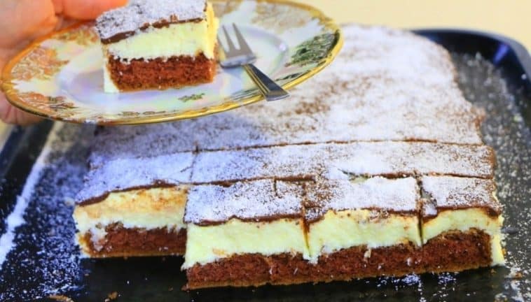 Schokokuchen mit Eierlikörcreme, unglaublich einfach