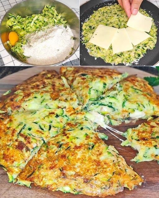 Zucchini Pizza