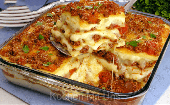 Käse Lasagne, schnell und extrem lecker