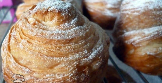 Zimtschnecken aus Blätterteig