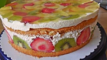 Obst Quark Torte