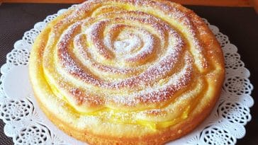 Ich kann ihn gar nicht aufhören zu essen! - Apfelkuchen mit Vanillepudding