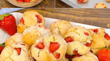 Easy Strawberry Cookies: fertig in 15 Minuten