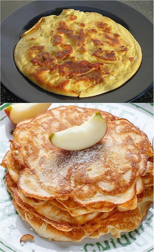 schnelle-apfel-pfannkuchen