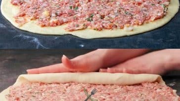 Hack Pizza Rolle in 10 Minuten zubereitet