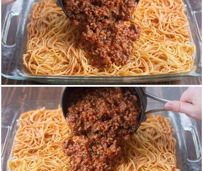 Million Dollar Spaghetti Auflauf