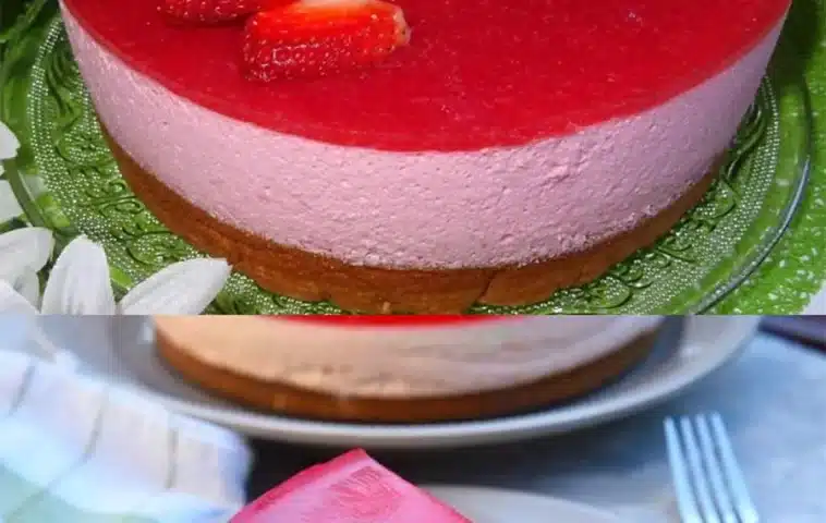 Erdbeermousse Torte – Fruchtige sommerliche Torte für viele Gelegenheiten!