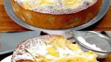 Französischer Apfelkuchen: saftig, fruchtig, ganz einfach