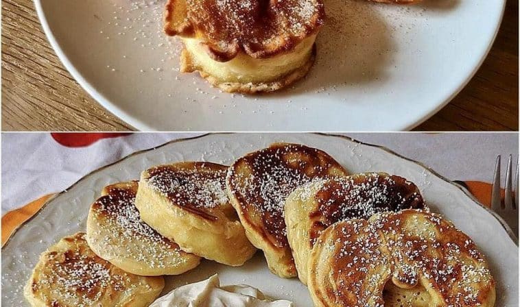 Apfelküchle in 3 Minuten zubereitet, Superlecker!