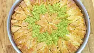 Selbstgemachte Baklava