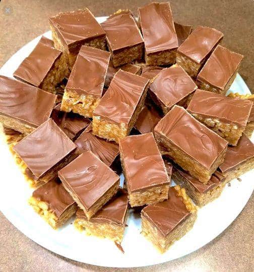 Zähe Snickers-Brownies