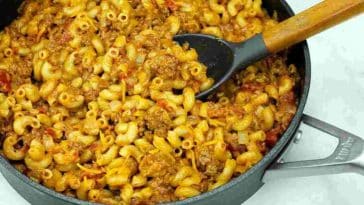 CHEESEBURGER MACARONI ~ ONE-POT ABENDESSEN