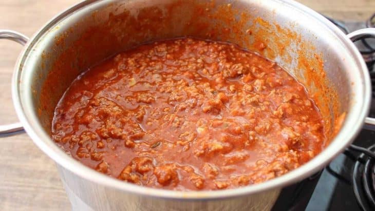 Die echte Sauce Bolognese