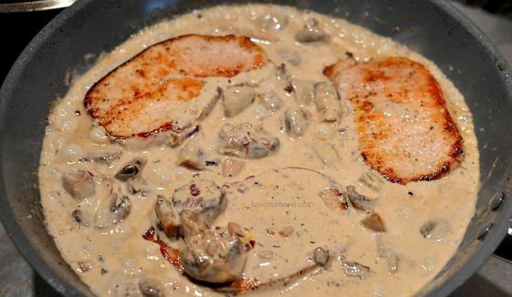 15-Minuten-Steakpfanne mit Champignons