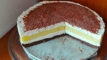 Tolle Cremetorte ohne Backen