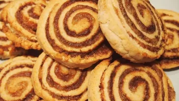 Cinnamon Roll Cookies, Ein beliebtes Rezept aus den USA!