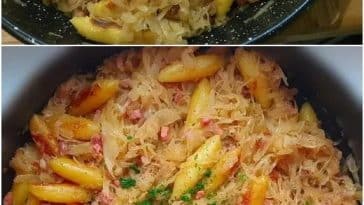 Schupfnudel – Sauerkraut Pfanne