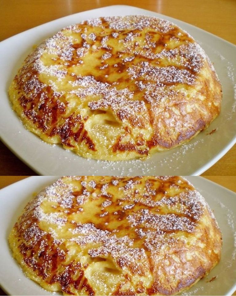 Apfelkuchen aus der Pfanne