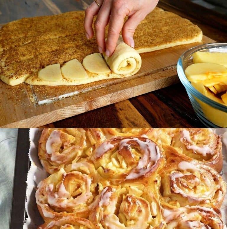 Apfelschnecken mit Zimtzucker wie aus der Bäckerei