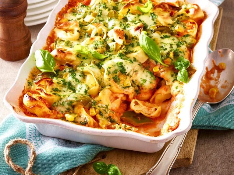 Tortellini-Auflauf – sooo schnell & lecker