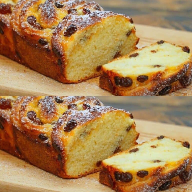 Saftiger Rosinenkuchen