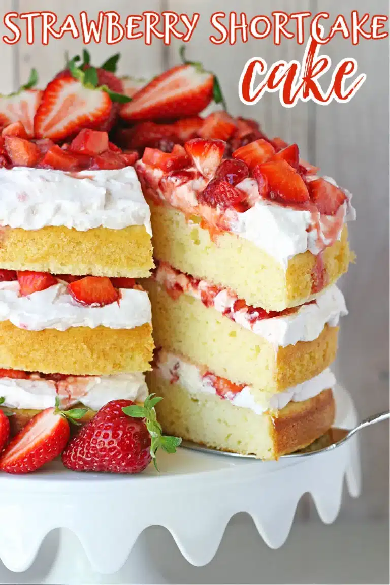 Erdbeerkuchen mit Vanillepudding einfach und schnel
