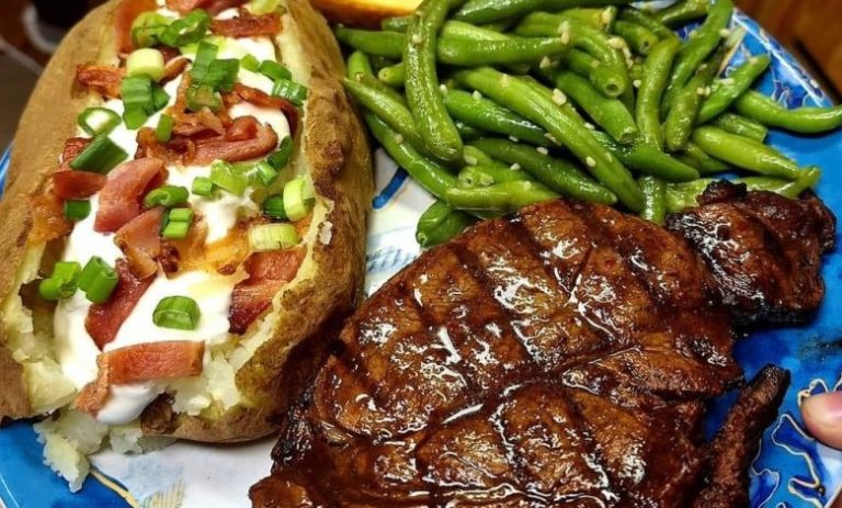 STEAK FOR DINNER