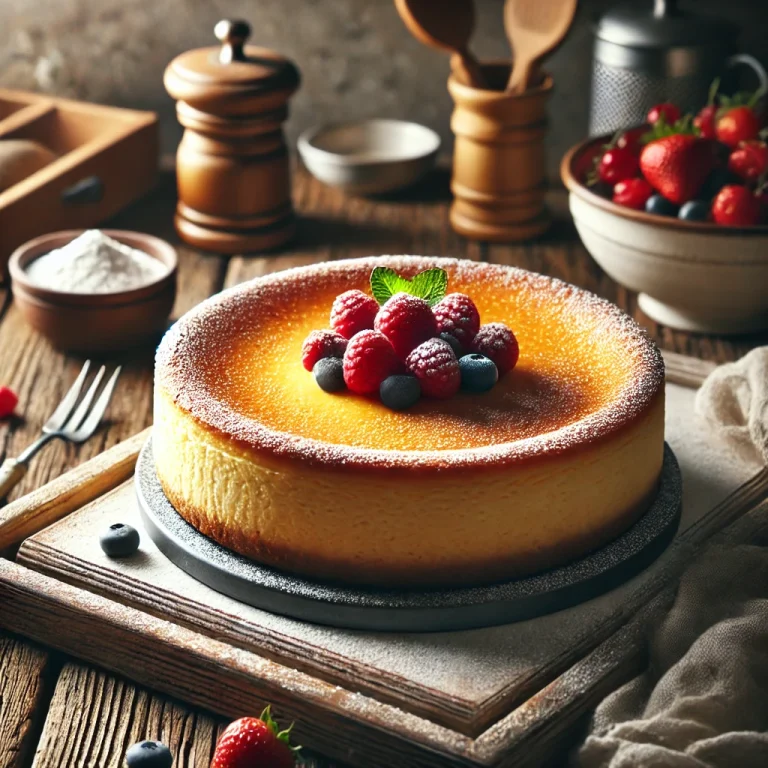Schneller Käsekuchen ohne Boden