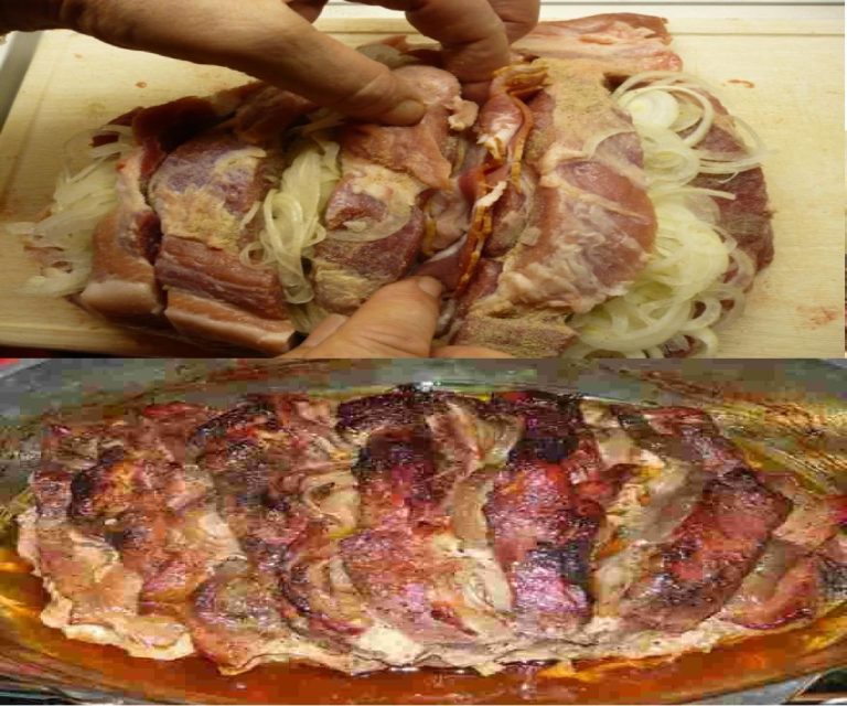 Gefüllter Nackenbraten