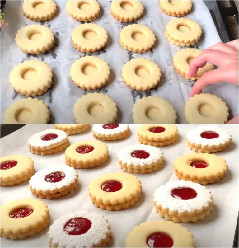 Rezept in 5 Minuten! Die Kekse zergehen auf der Zunge! Spitzbuben – Plätzchen traumhaft lecker!