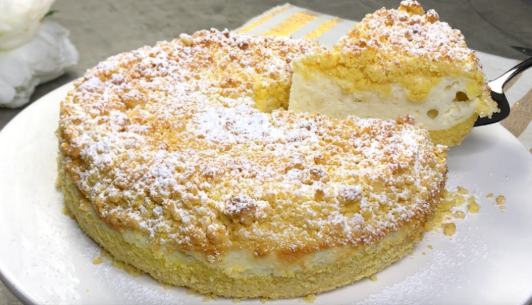 Quark Schneekuchen mit Vanillepudding, Die ist einfach Schmakofatz!