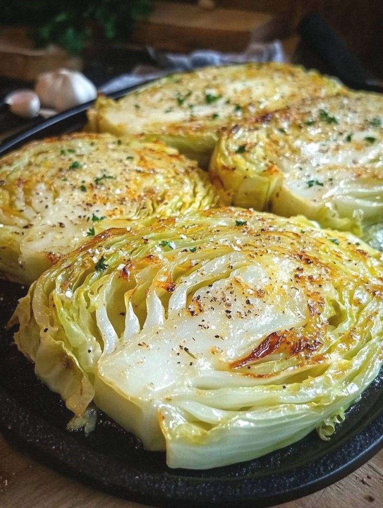 Knusprige Gebackene Kohlsteaks – Bringen Sie Ihre Gemüse-Vibes auf ein neues Level!