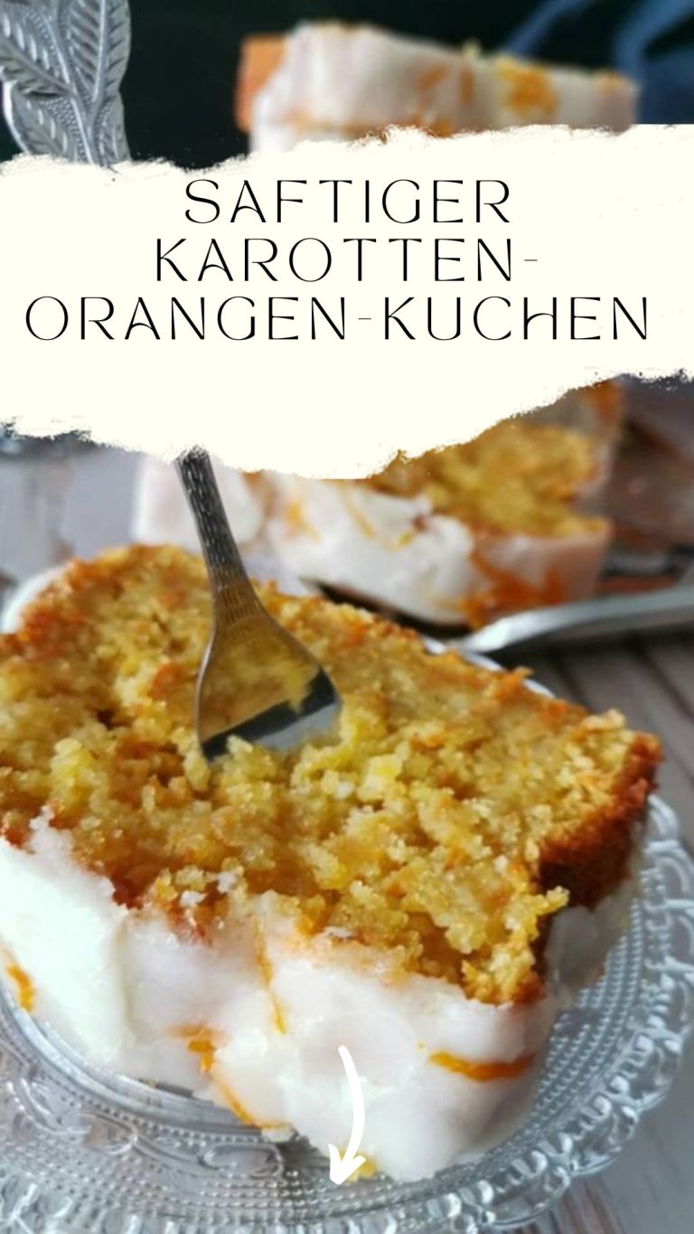 Saftiger Karotten-Orangen-Kuchen
