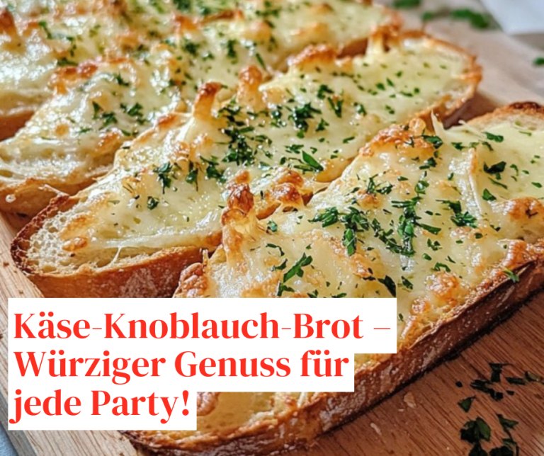 Rezept für Käse-Knoblauch-Brot